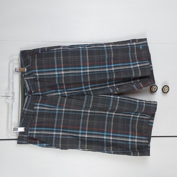 O'Neill Other - O' Neil Mens Gray Plaid Shorts Preppy College Casual Sz.34